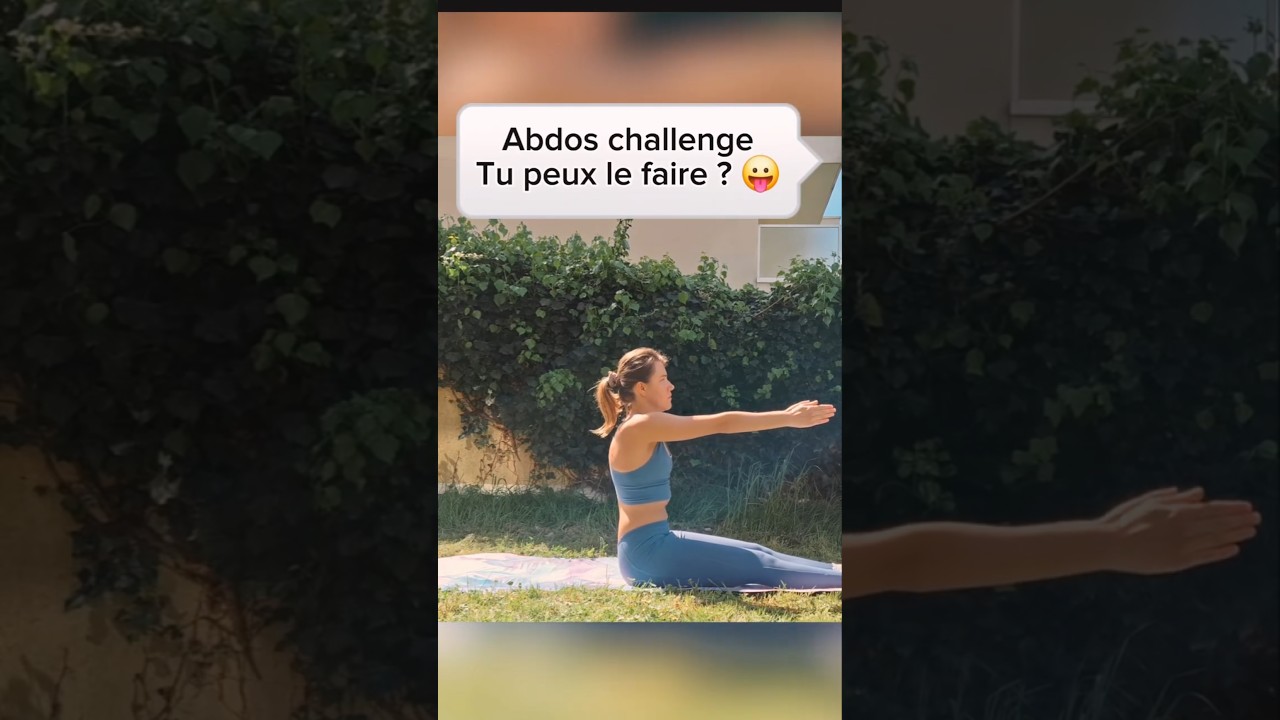 Abdos Challenge 🍩 #ventreplat  #abdos