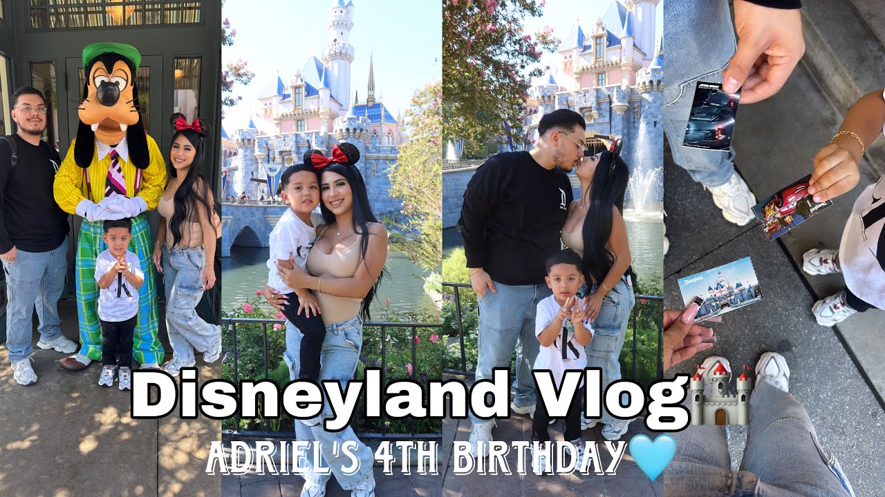 Adriel's 4th Birthday In Disneyland !