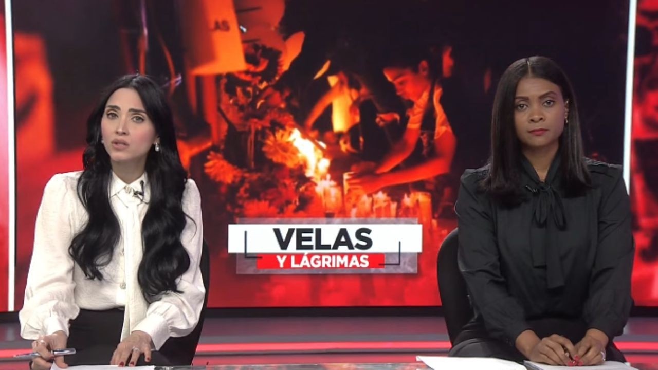 Recuerdan con velas a v&iacute;ctimas del Jet Set