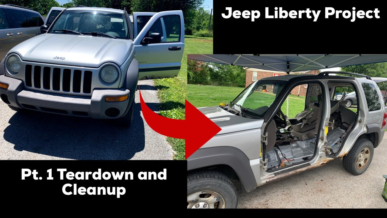 Jeep Liberty Project Pt. 1- Teardown and Cleanup