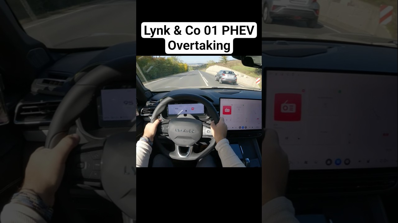 2025 Lynk & Co 01 Facelift Plug-in Hybrid 276 hp Overtake 