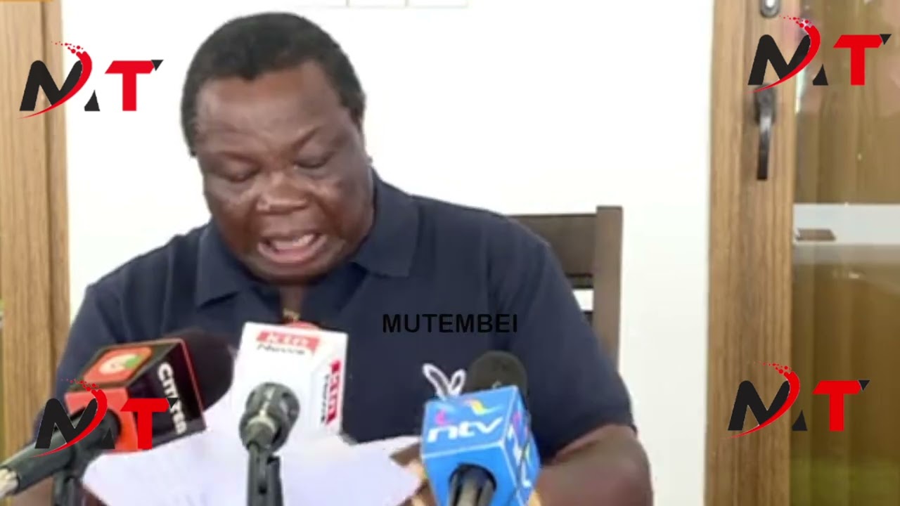 Musalia and Wetangula are stupid and clueless!!Angry Atwoli reacts to Earthquake announcement!