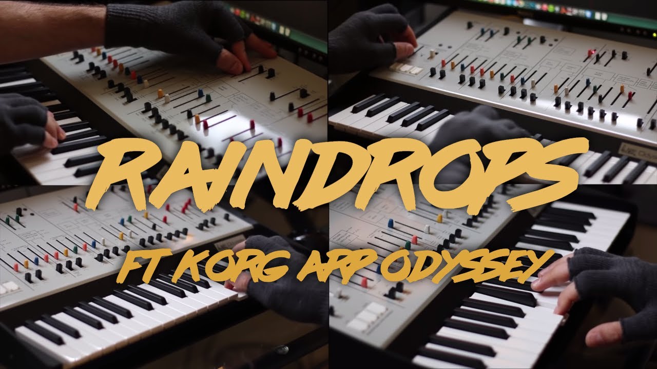 Raindrops - 100% Korg ARP Odyssey Demo by Mike Pensini