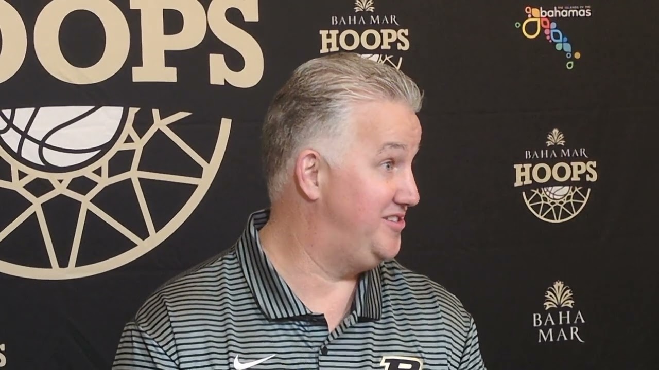 Purdue basketball postgame press conference: Matt Painter talks win over Memphis at Baha Mar