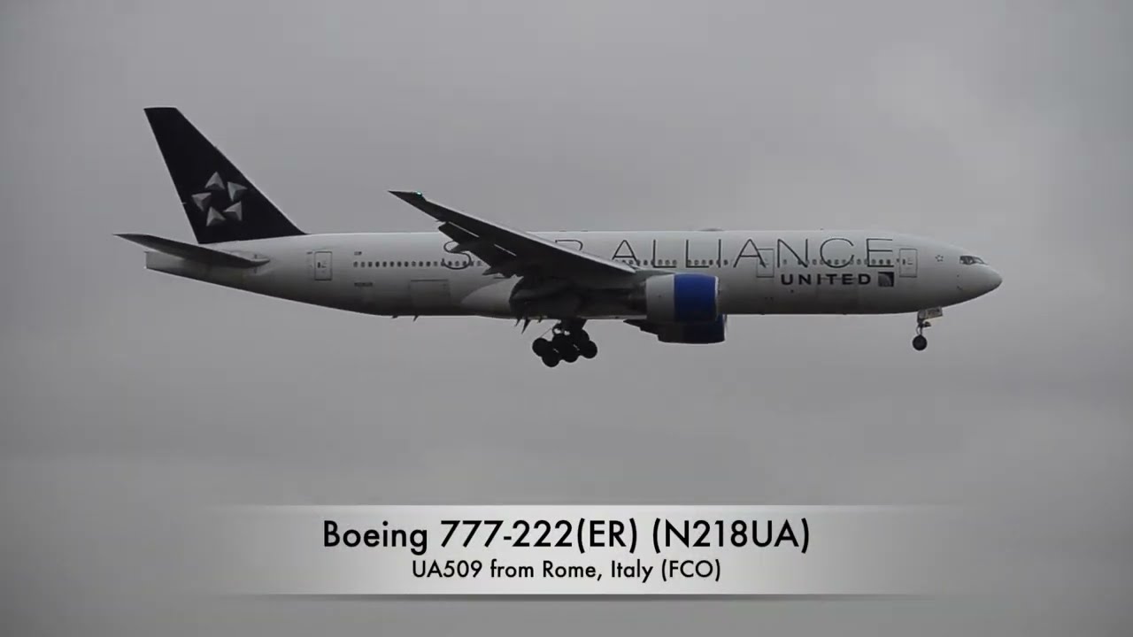 Rainy Planespotting at Newark