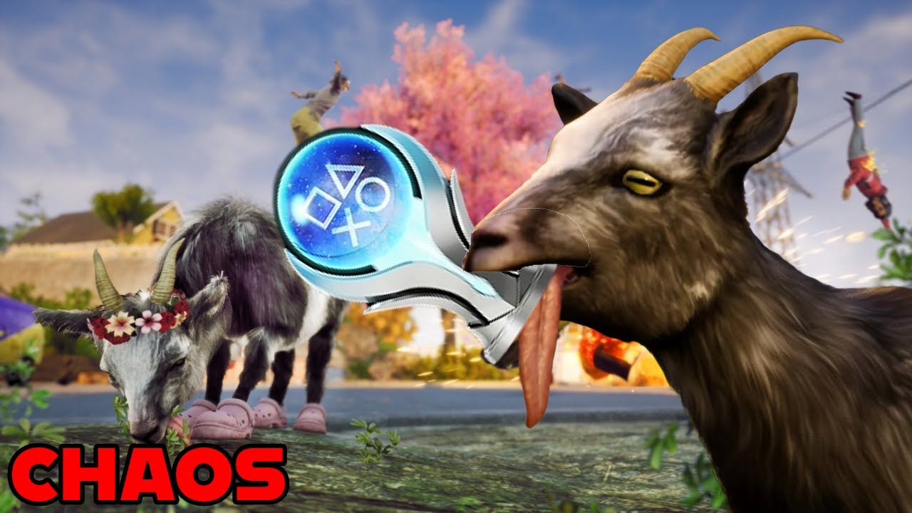 Платина Goat Simulator 3 была хаосом