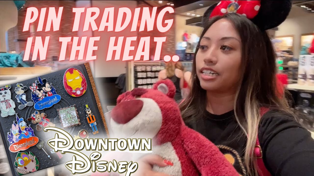 Disney Pin Trading Adventures #7 - it is HOT at DTD! 🥵