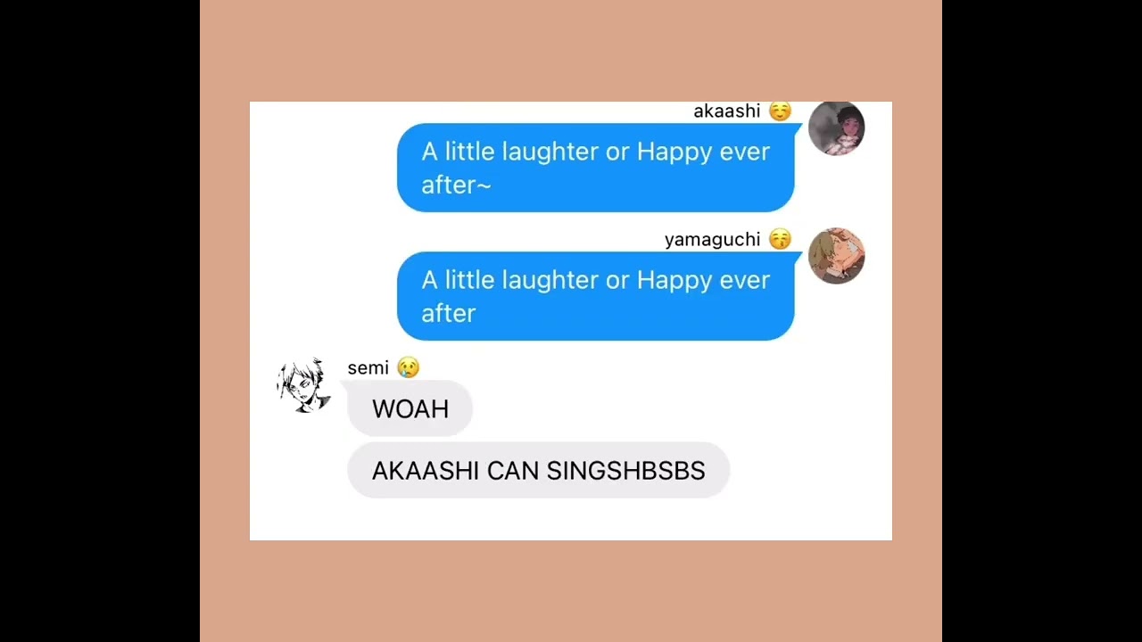 BokuAka can sing???? 😨[+ yamaguchi] (a haikyuu x highschool musical skit) Pt 1/?