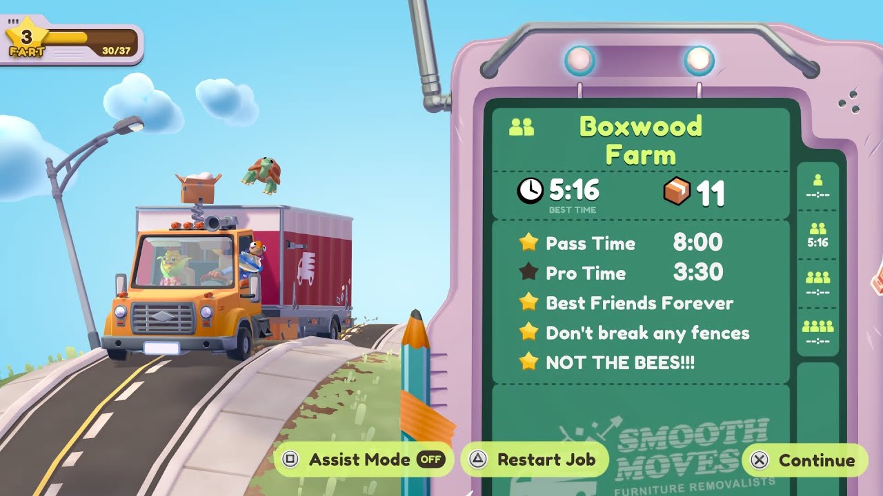 Moving Out 2 - Boxwood Farm Optional Objectives
