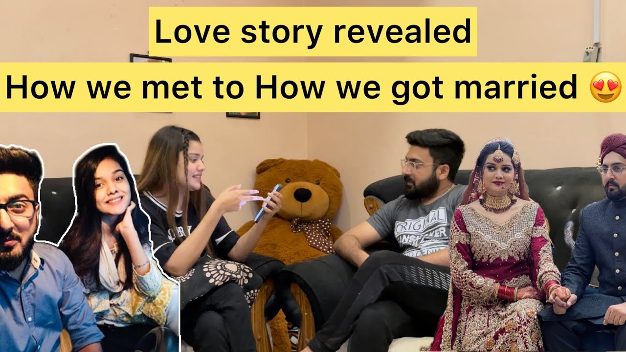 Love story revealed | kab kaha or kese milay 😍 Sab bata dia