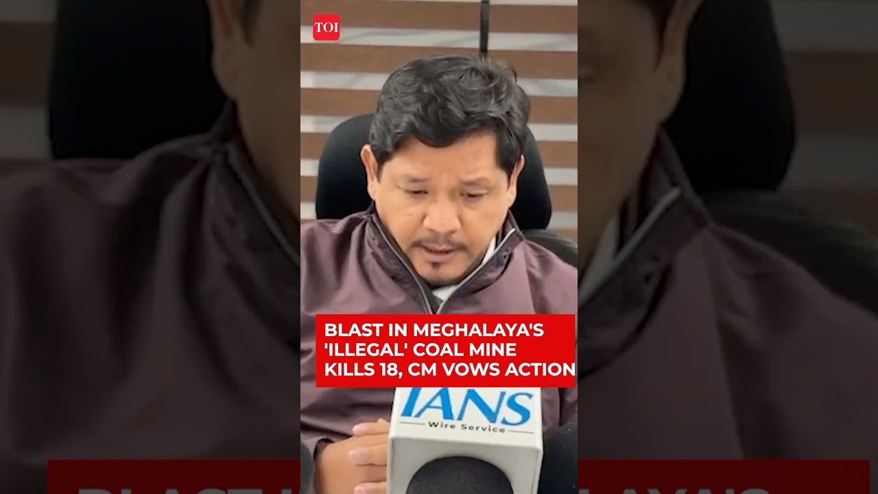 Meghalaya CM Conrad Sangma Vows 'Strict Action' After Blast In 'Illegal' Coal Mine Claims 18 Lives