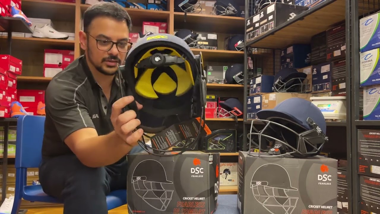 Dsc cricket helmets - review