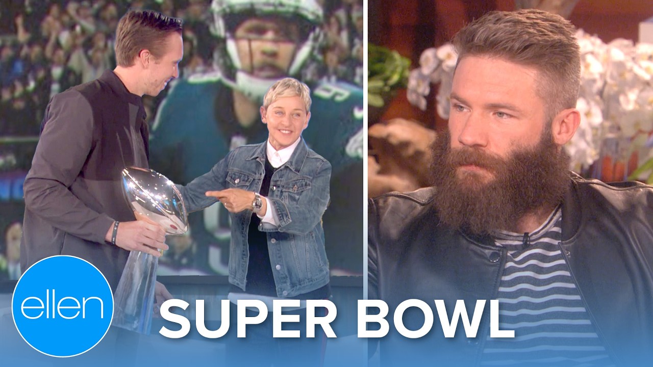 Every Time the Super Bowl Took Over 'Ellen'