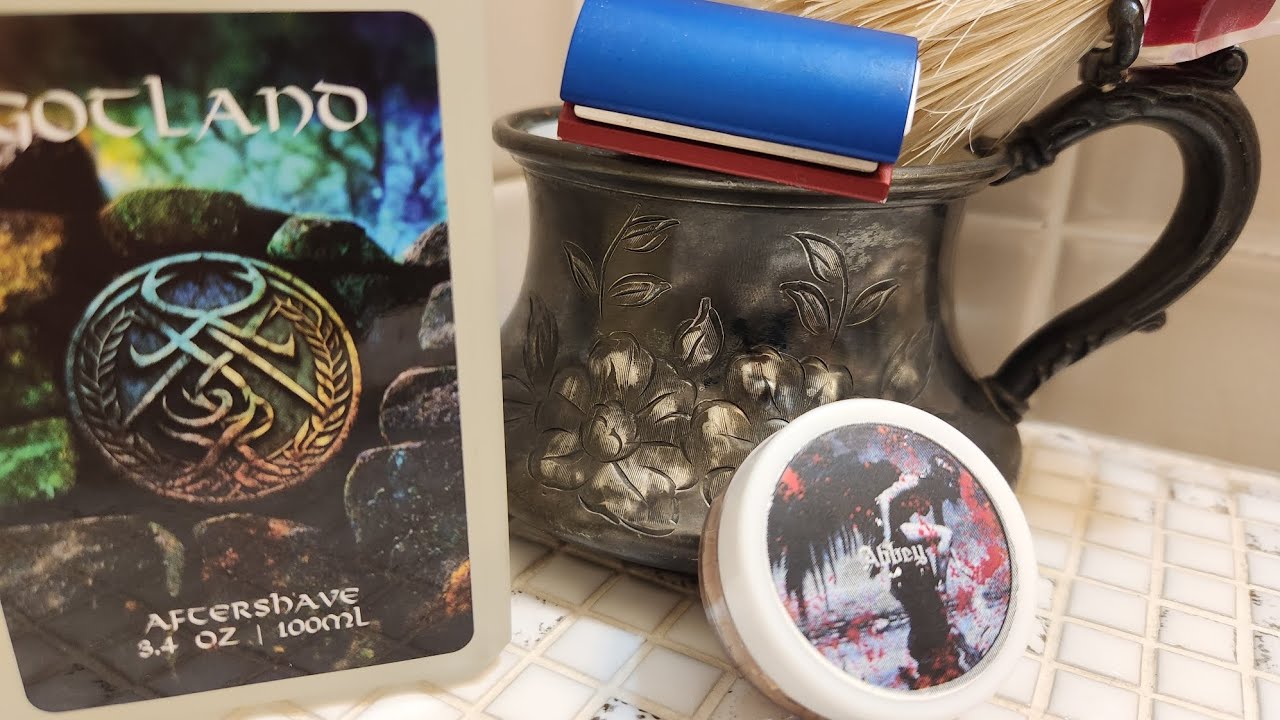 Murphy and McNeil Abbey Shaving Soap and Gotland Aftershave ~ Rockwell 6S Safety Razor ~ Semogue 820