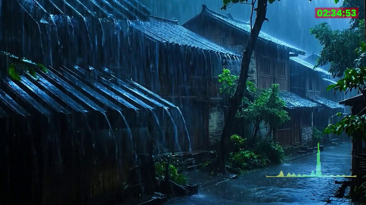 Sound Relaxation Therapy Rain | Gentle Rain Healing Sounds