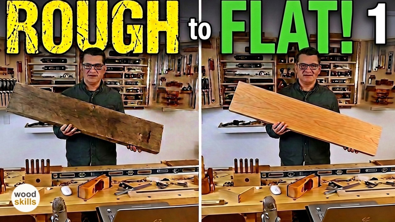 Wood Prep for Furniture Making and Woodworking Pt. 1