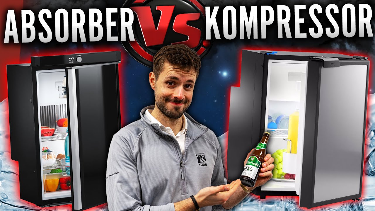 Absorber- oder Kompressork&uuml;hlschrank ?! | Vor- und Nachteile im &Uuml;BERBLICK 🔥