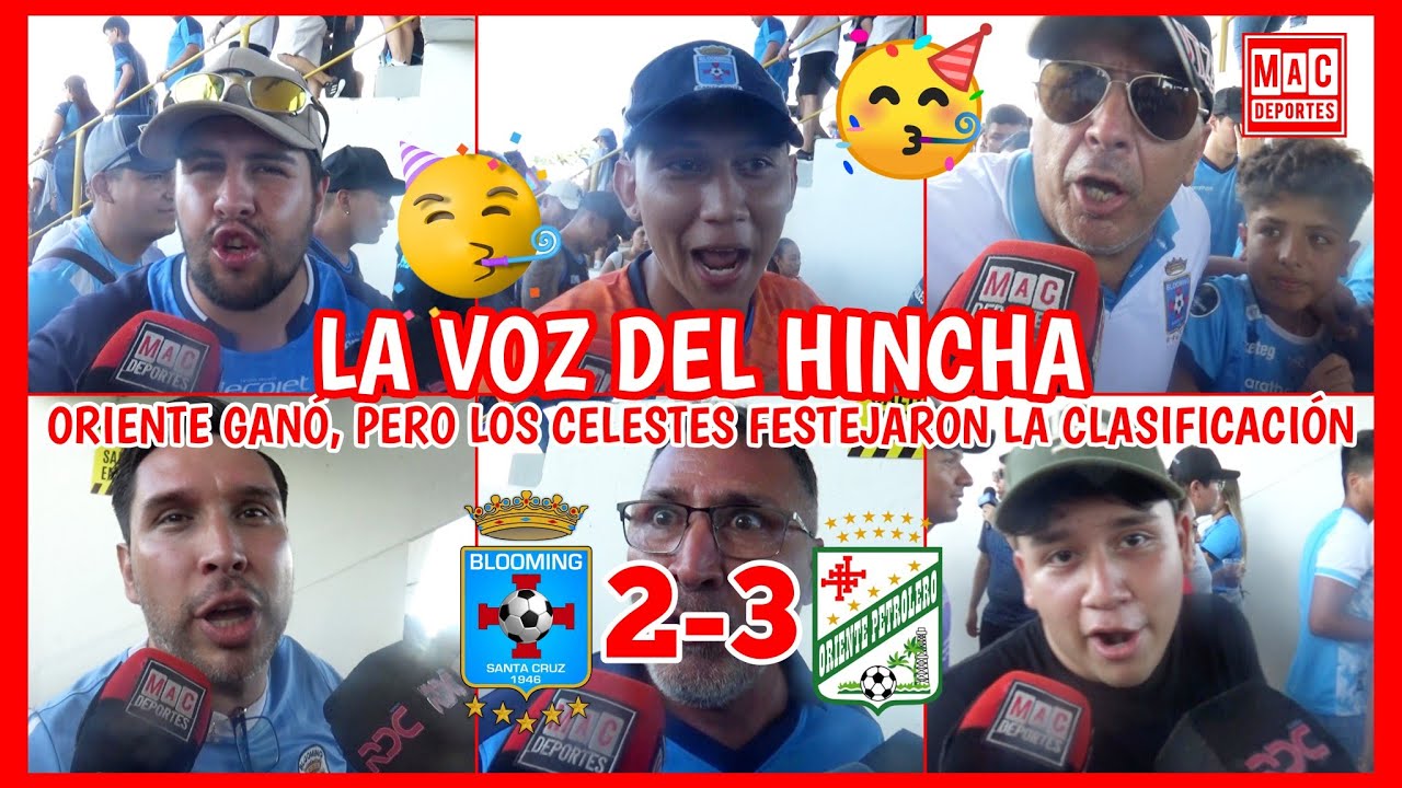 La voz del hincha: Oriente ganó pero los celestes festejaron la clasificación | 𝗠𝗮𝗰 𝗗𝗲𝗽𝗼𝗿𝘁𝗲𝘀