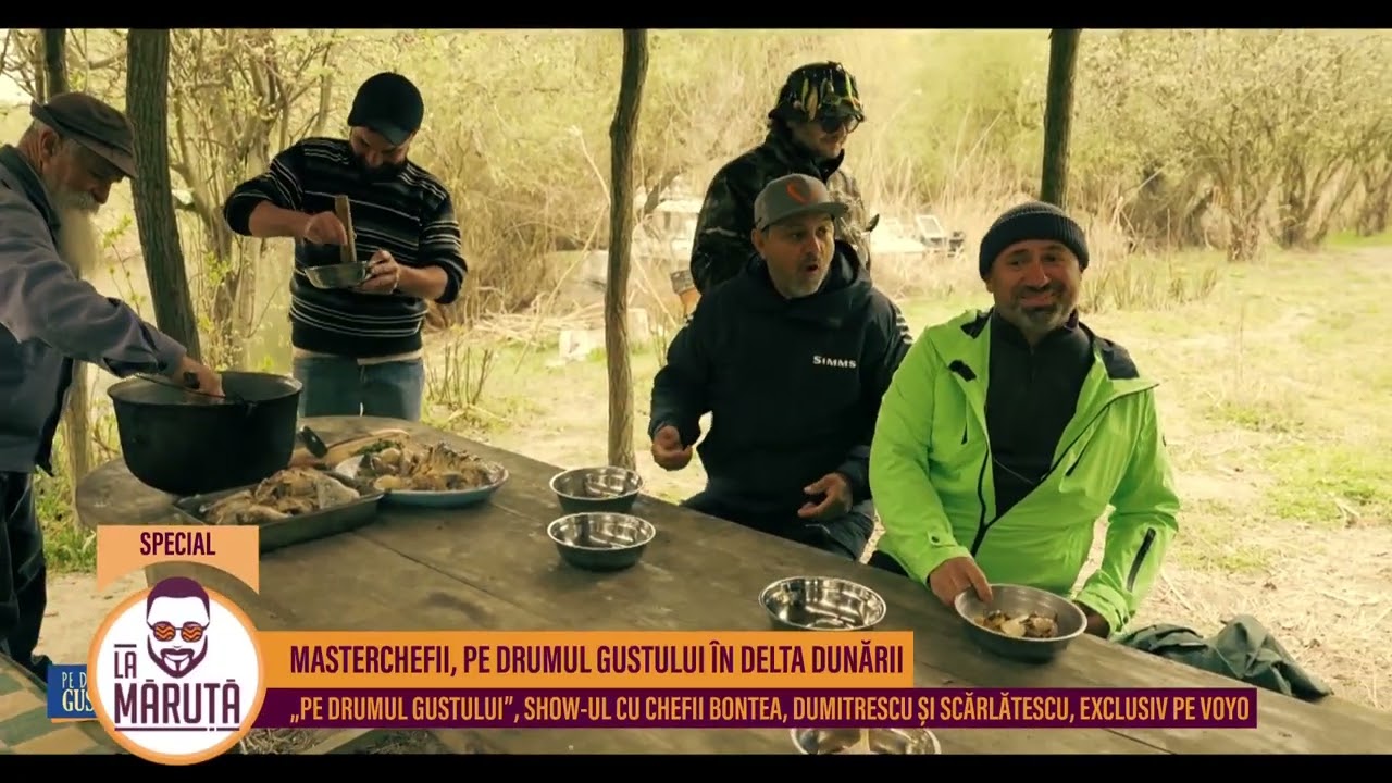 Masterchefii, pe drumul gustului în Delta Dunării