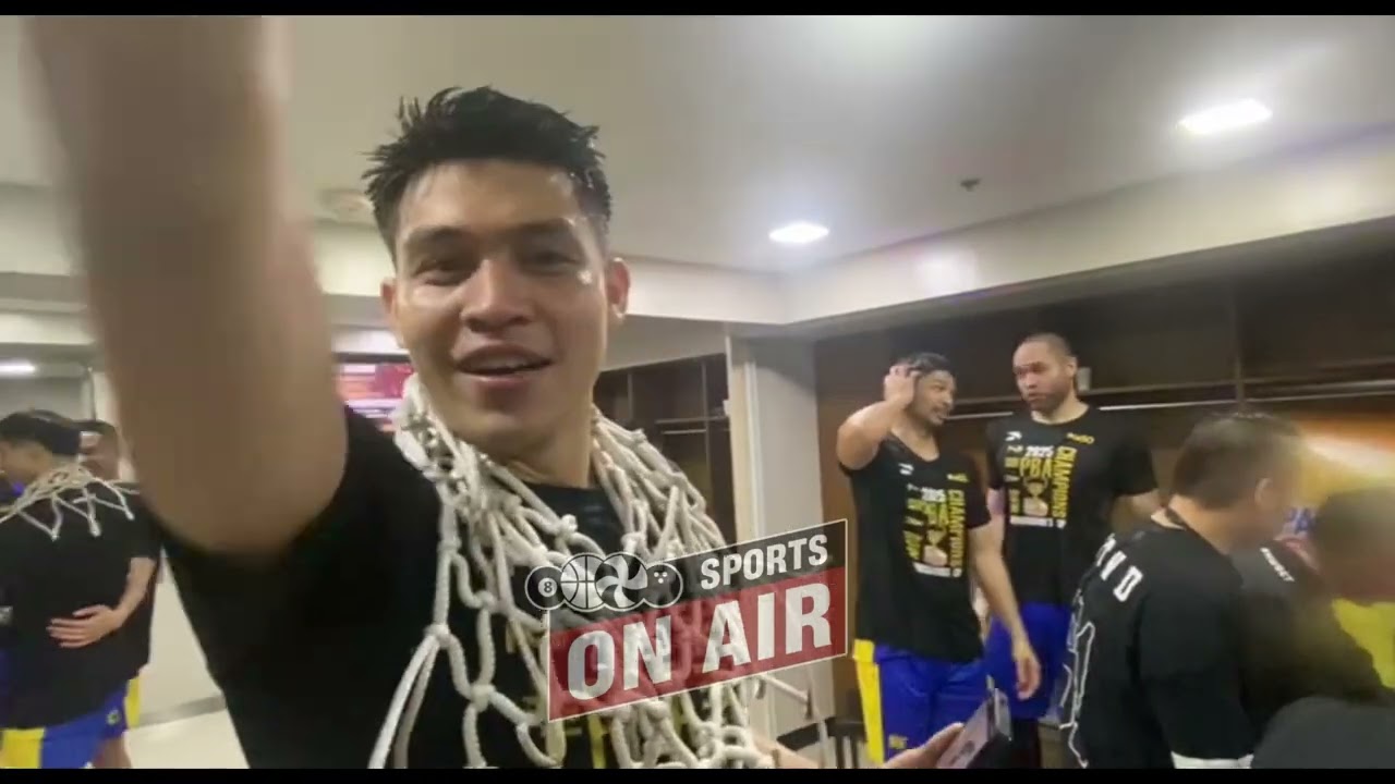 TNT Tropang GIGA Locker Room Celebration: 
