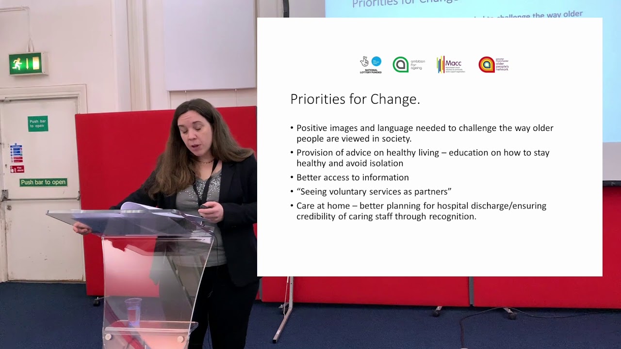 Presentation: Health and Social Care report launch - Liz Jones, Macc