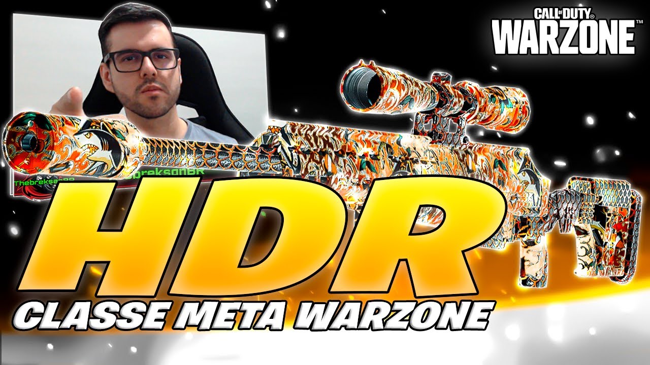 A *CLASSE META HDR* ainda &eacute; a MELHOR SNIPER da SEASON 5R!! | HDR WARZONE