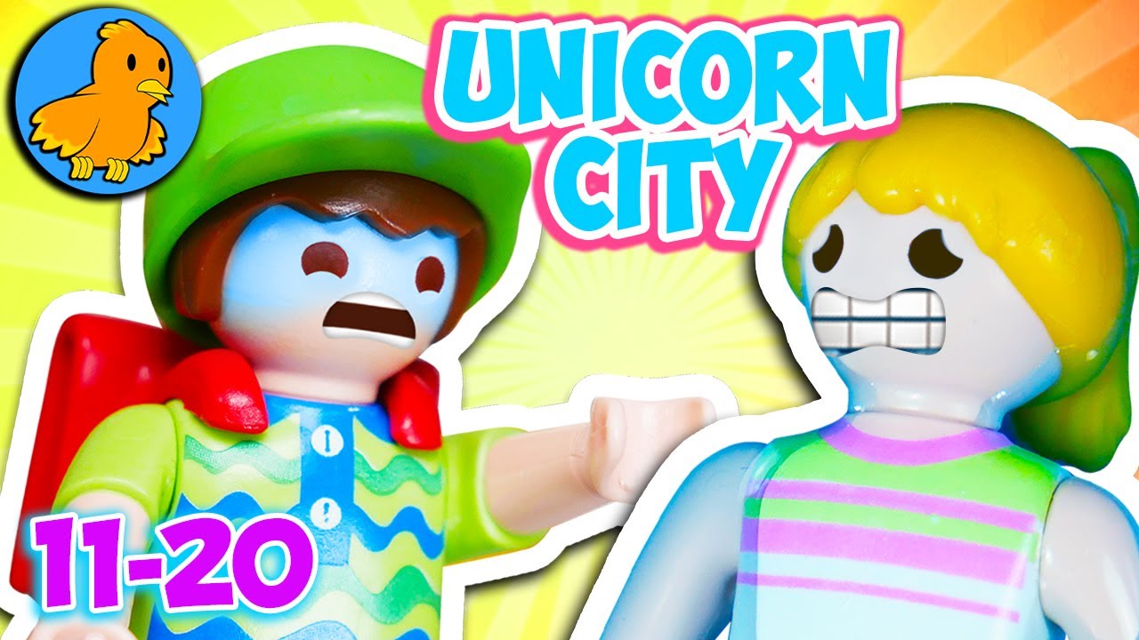 PURES CHAOS IN UNICORN CITY | Folge 11 - 20 | Familie Feenstaub | Playmobil Film Deutsch
