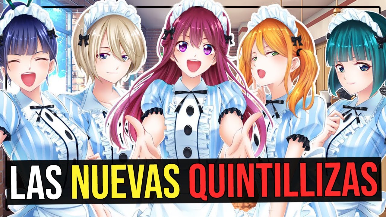 💥Las QUINTILLIZAS PERO BIEN HECHO! 🤔| Megami no Cafe Terrace