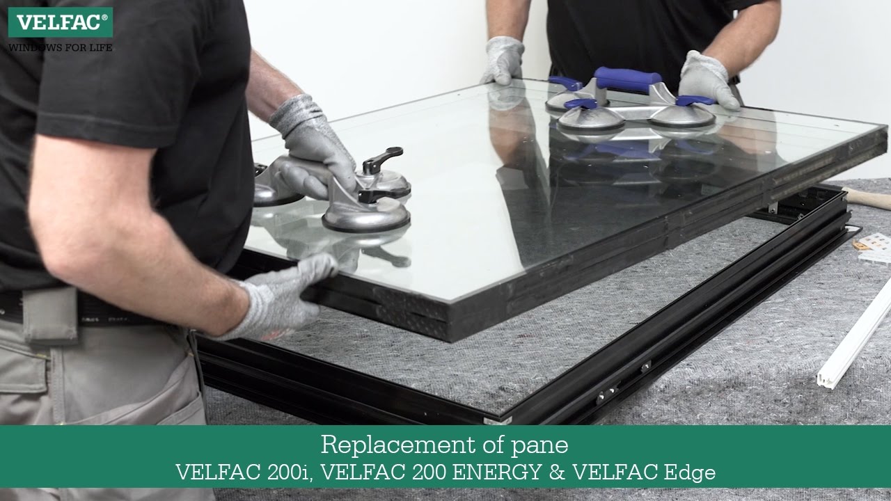 Replacement of pane VELFAC 200i & VELFAC 200 ENERGY