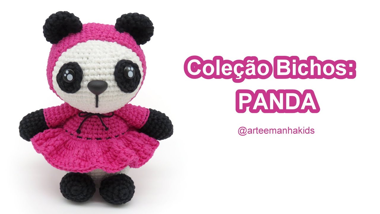 Coleção Bichos: Panda #08  -  por @ArteeManhaKids