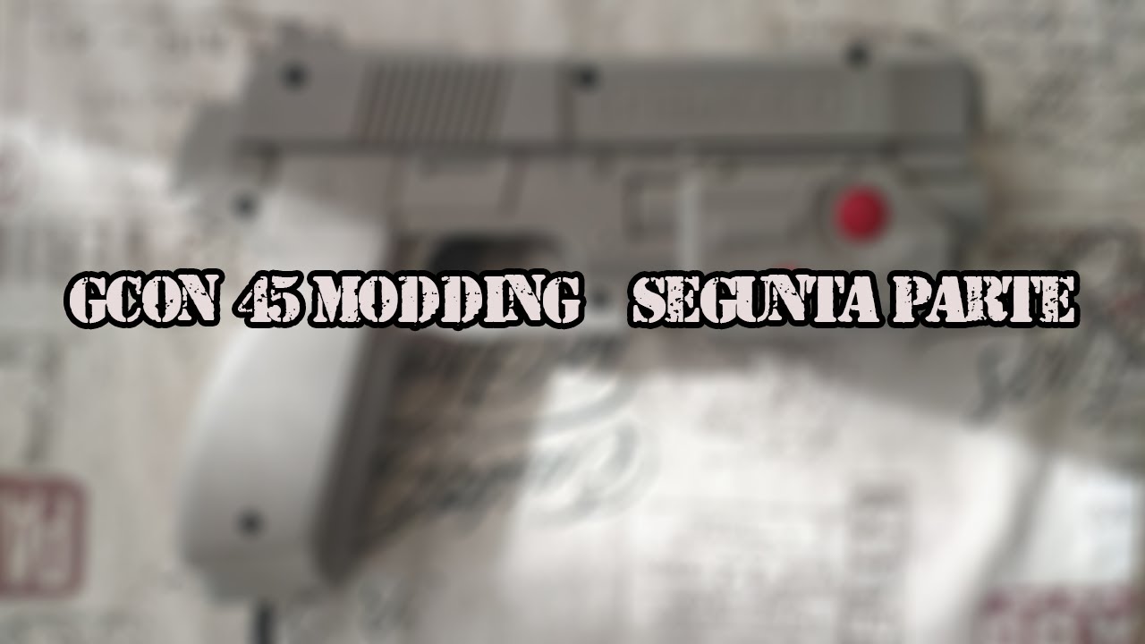 How to modding a GCon-45 lightgun for GUN4IR - Part 2