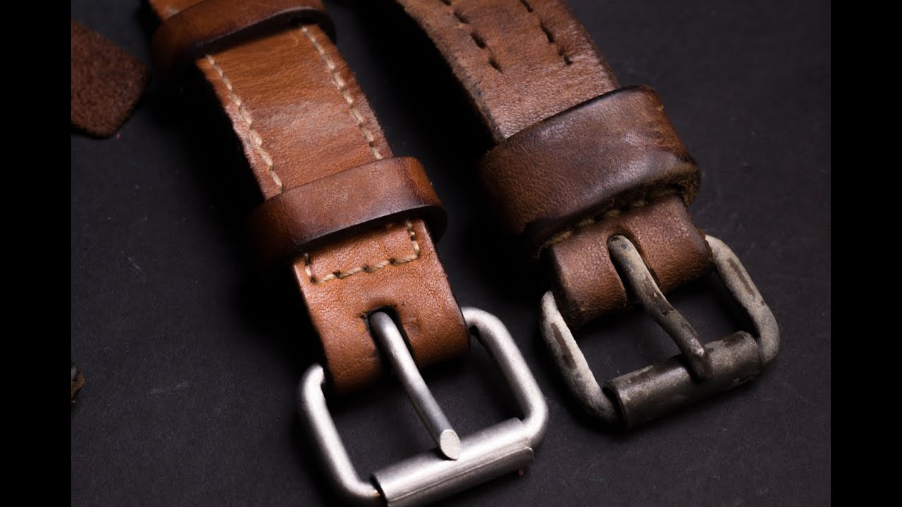 Ammo Pouch Leather & New Leather: watch strap