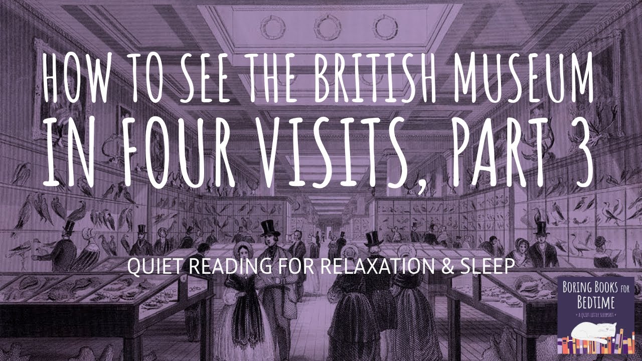 How to See the British Museum in Four Visits (Part 3) | ASMR Quiet Reading for Relaxation & Sleep