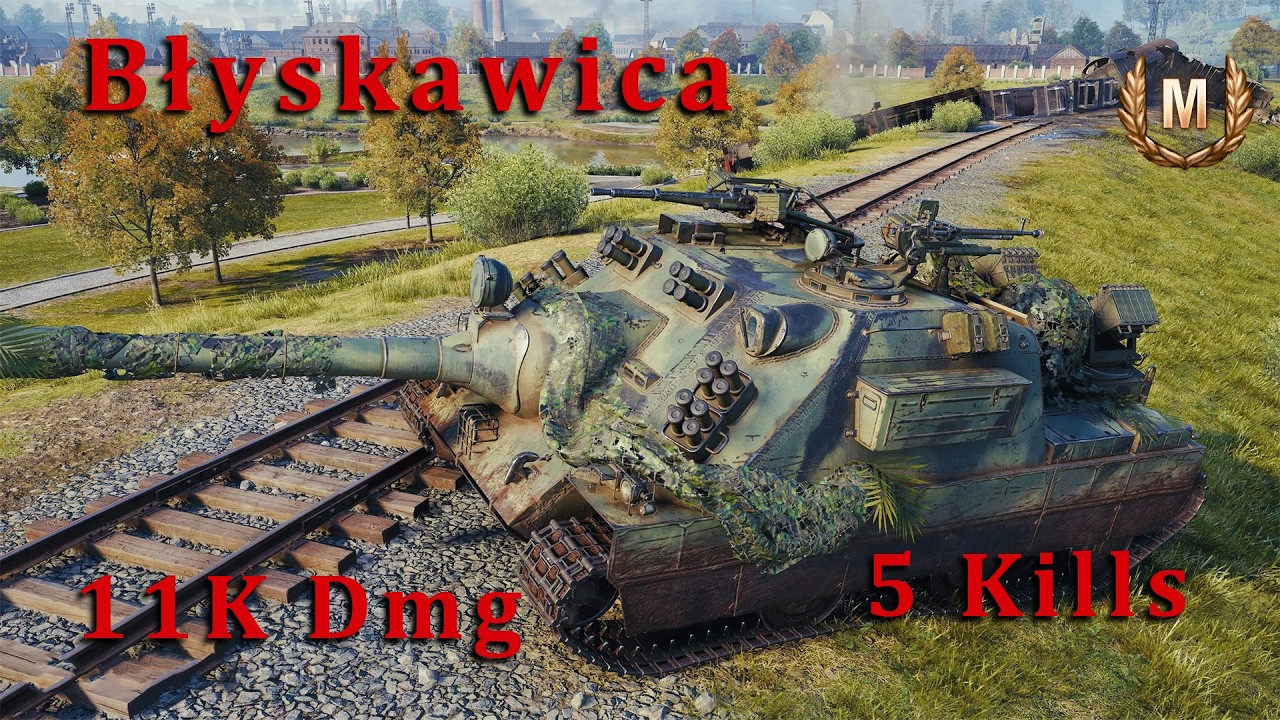 Błyskawica 11K Dmg 5 Kills - World of Tanks