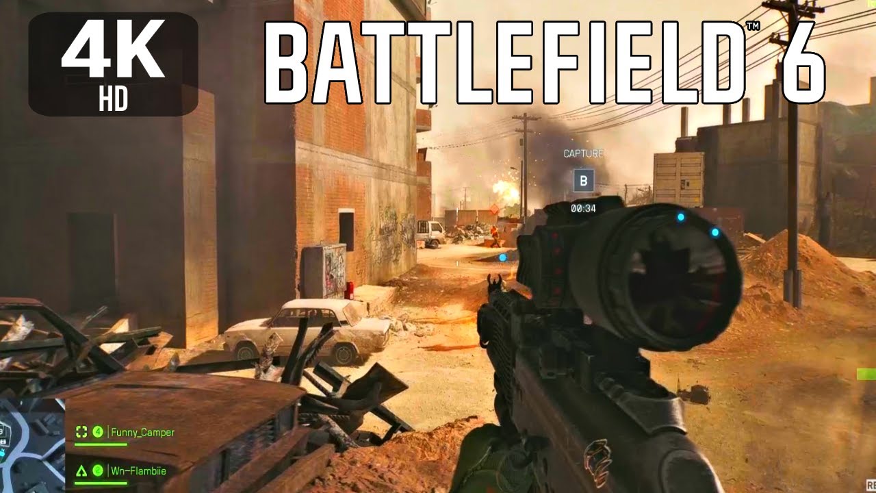 King of the Hill Match Gameplay - Battlefield 6 (4K)