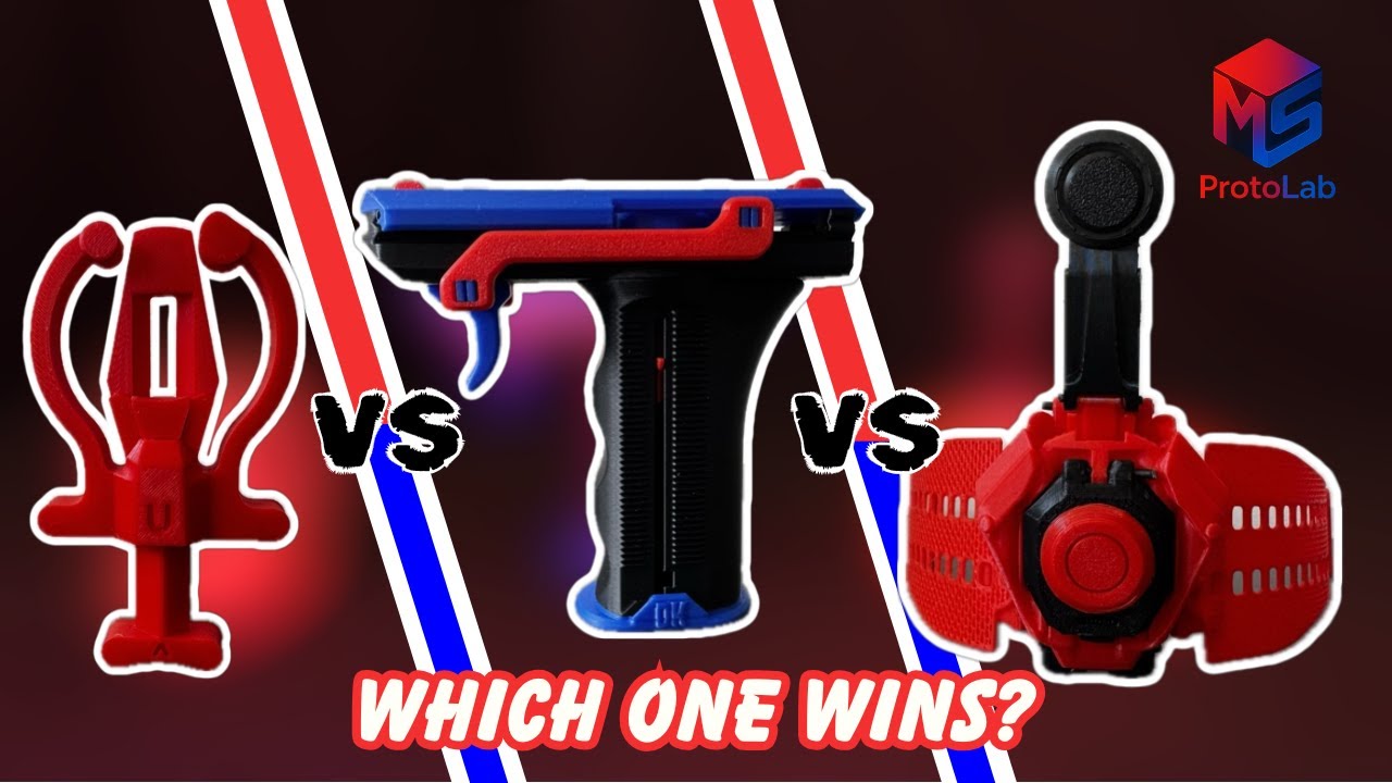 3D Printed Disc Launchers Competition | Vs Match
