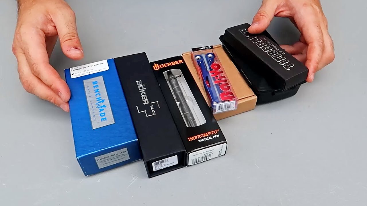 7 Cool EDC Pens Unboxing