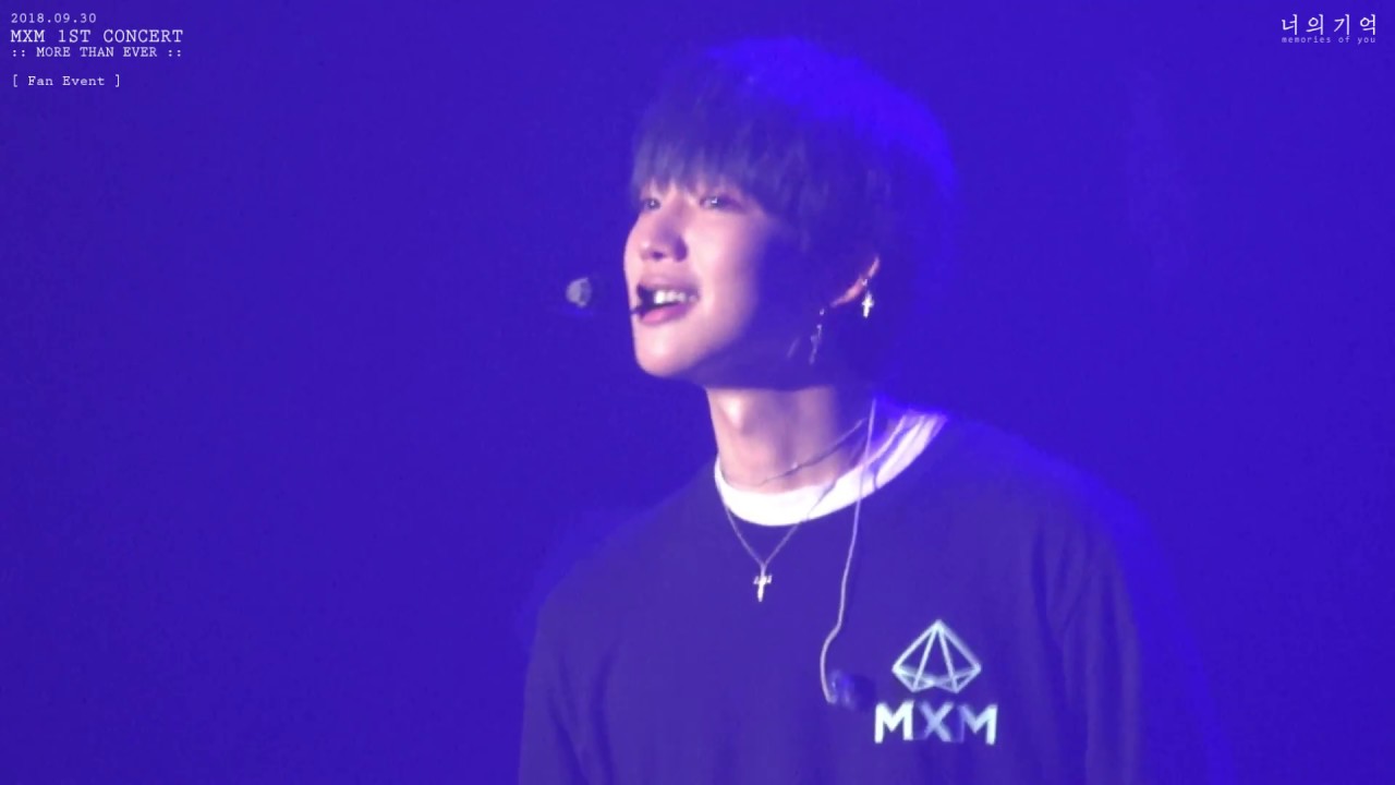 180930 MXM 1st concert - fan event full ver. (눈물주의) (