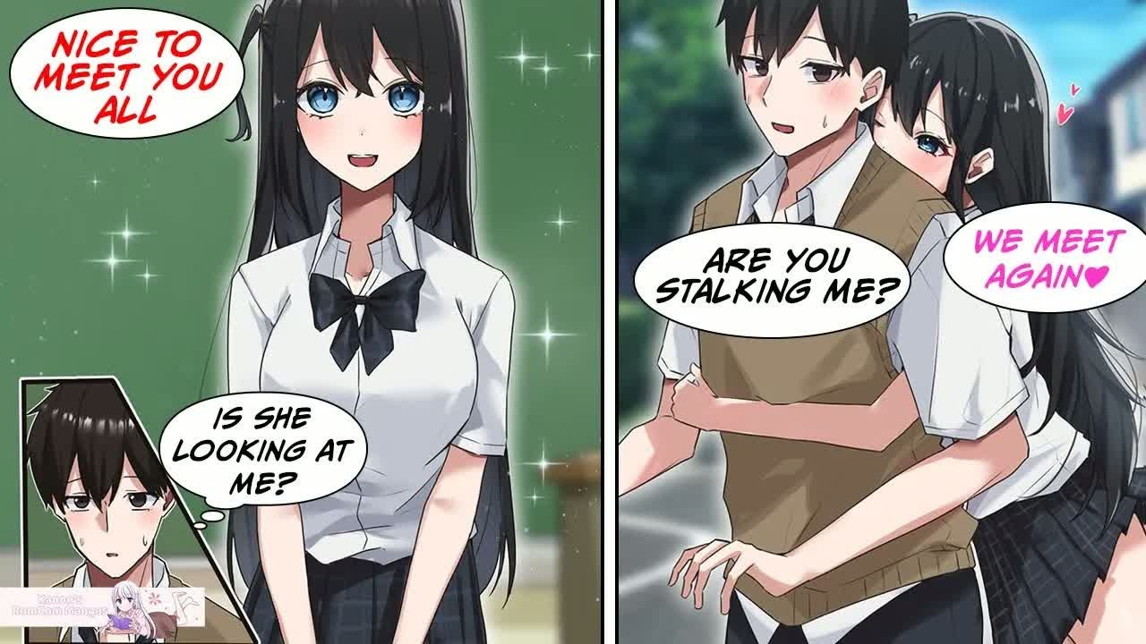 [Manga Dub] The new girl fell in love with me at first sight and is stalking me...!？ [RomCom]