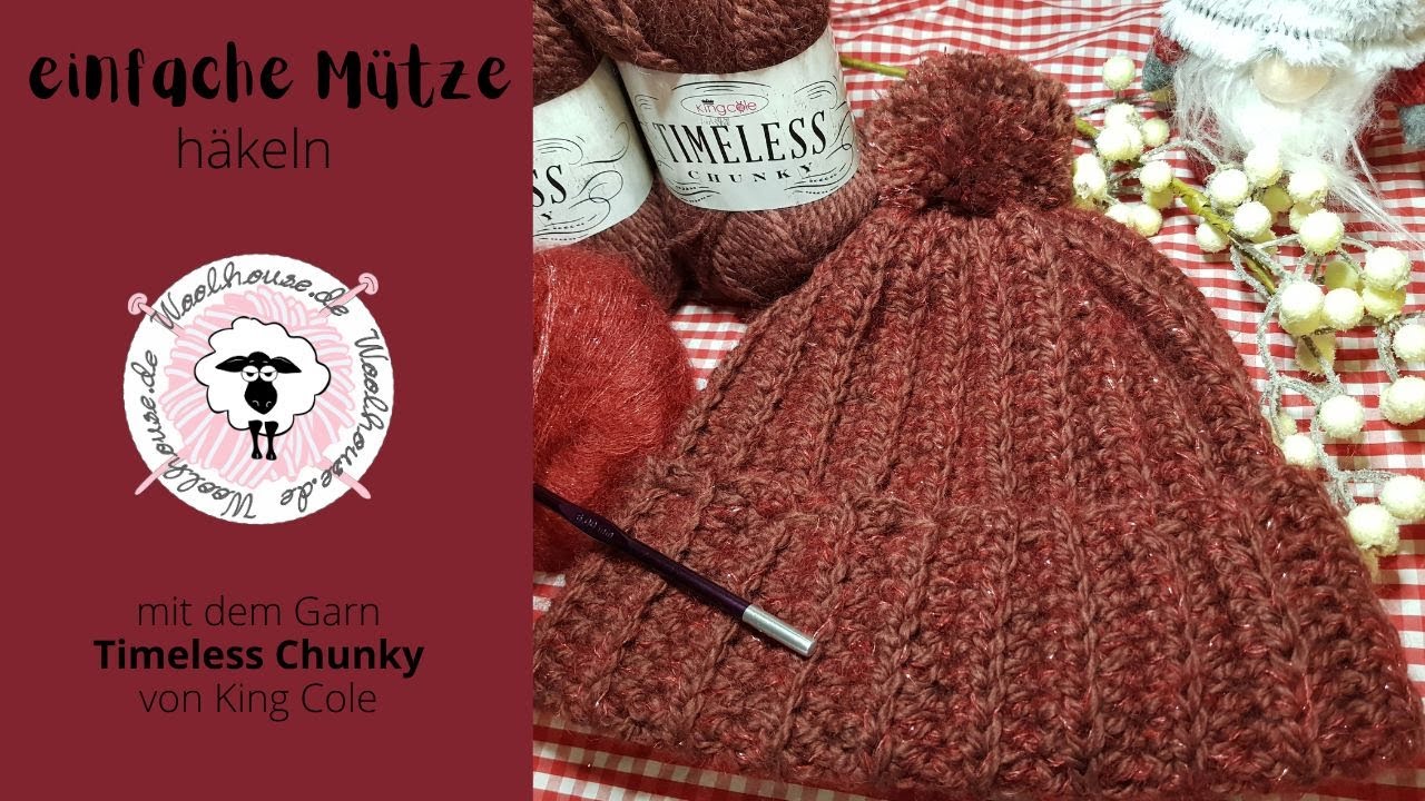 Mütze häkeln / schnell und einfach
