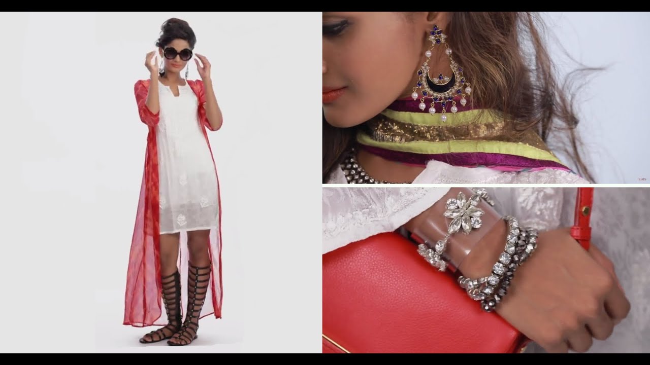 5 New And Edgy Ways To Wear Your White Kurti