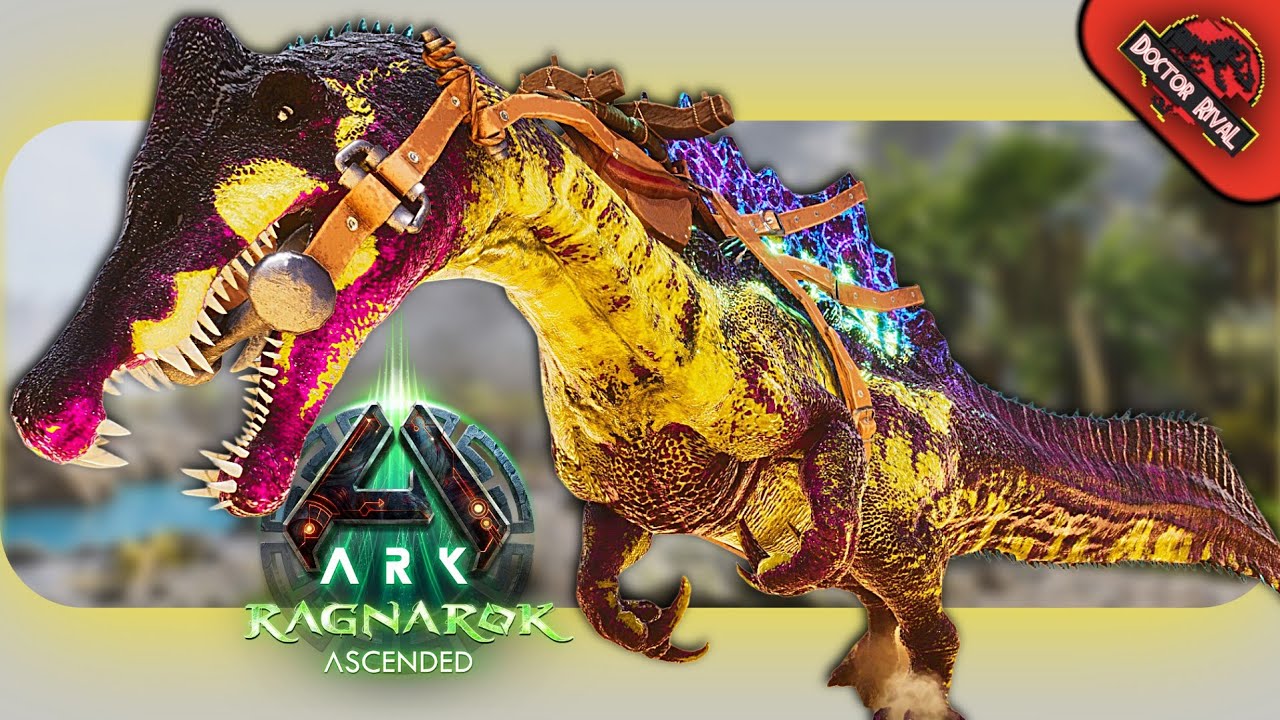 GIANT SPINOSAURUS Spotlight || Ark Survival Ascended