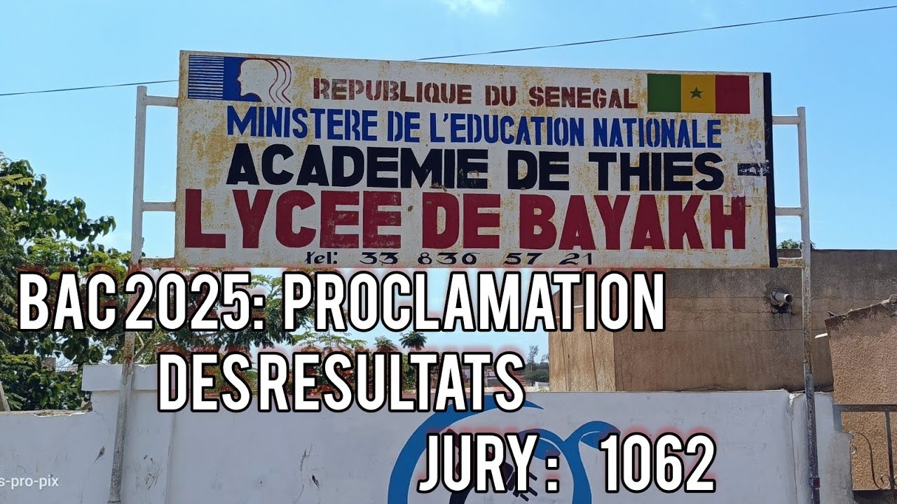 BAC 2025 LYCÉE BAYAKH / LES RÉSULTATS DU JURY 1062
