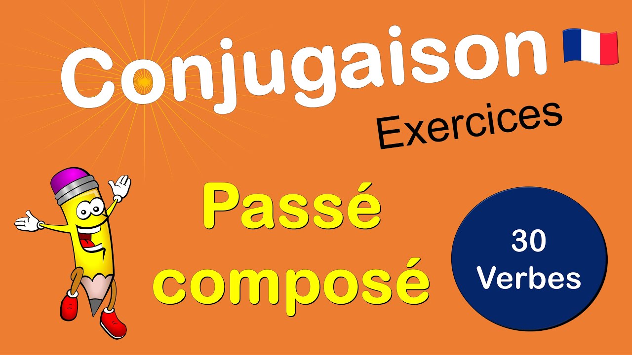 Quiz conjugaison | Exercice Passé Composé pour débutant