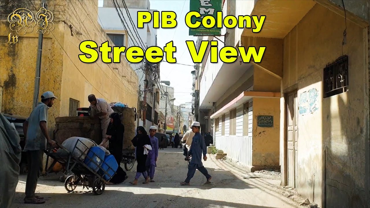 PIB Colony پی ائی بی کالونی | Market Area Street View Culture Karachi | Adeel Jamil