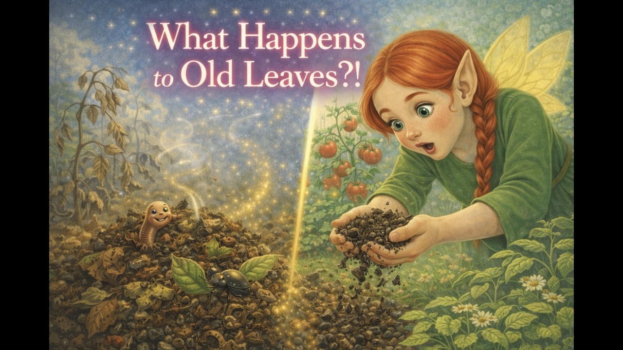 Mella and the Very Busy Compost Pile 🌱 | Fairy Garden Discoveries | How Compost Helps Gardens Grow
