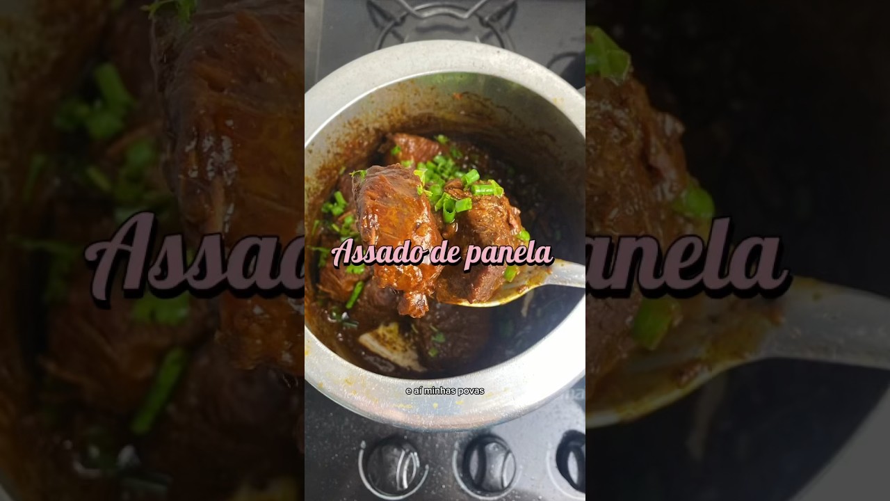 Receita de hoje assado de panela, uma delicia! 👨🏽&zwj;🍳🎥 #receita #receitinhas #assado