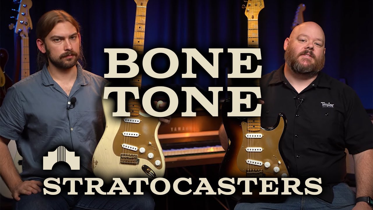 What is BONE TONE? Fender Custom Shop '55 Bone Tone Stratocasters