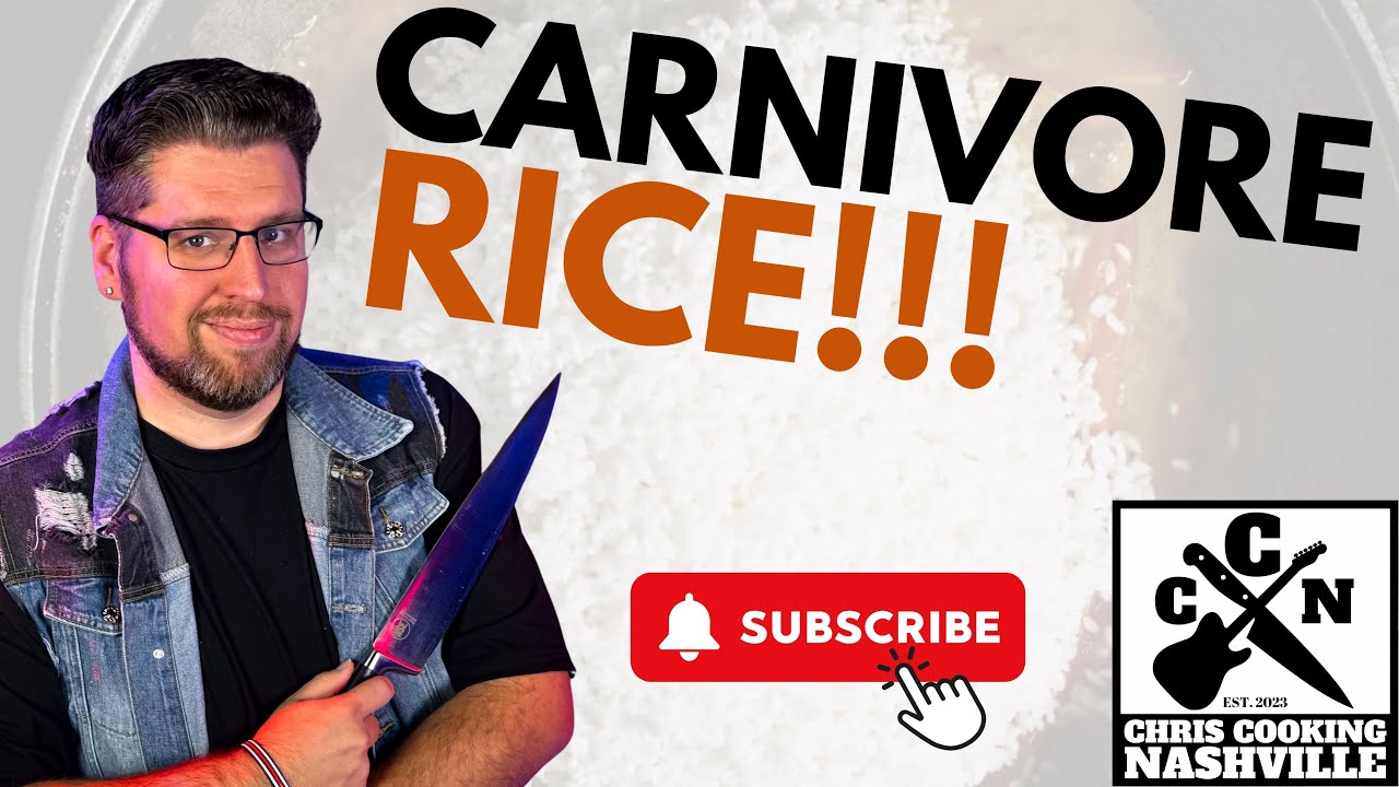 CARNIVORE white “RICE”: Clean and ZERO CARB!