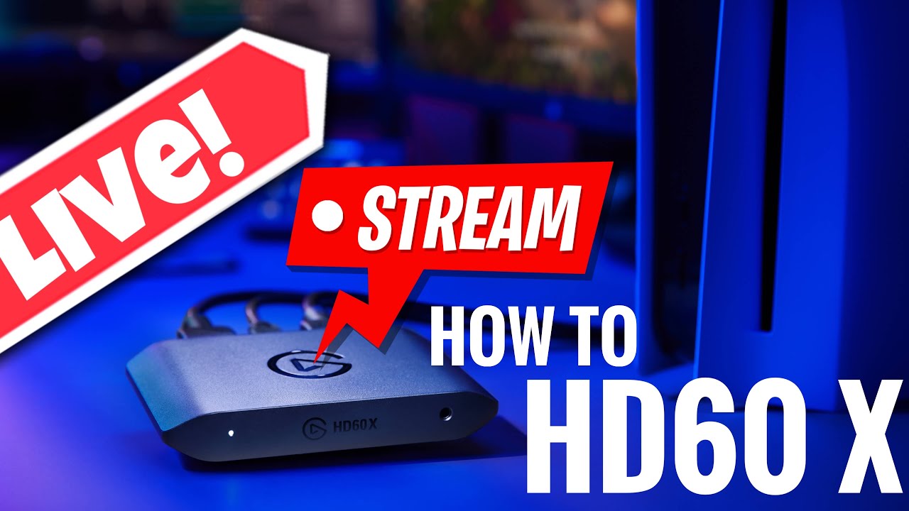 How to Live Stream with Elgato HD60 X (Step-by-Step Tutorial for Beginners)